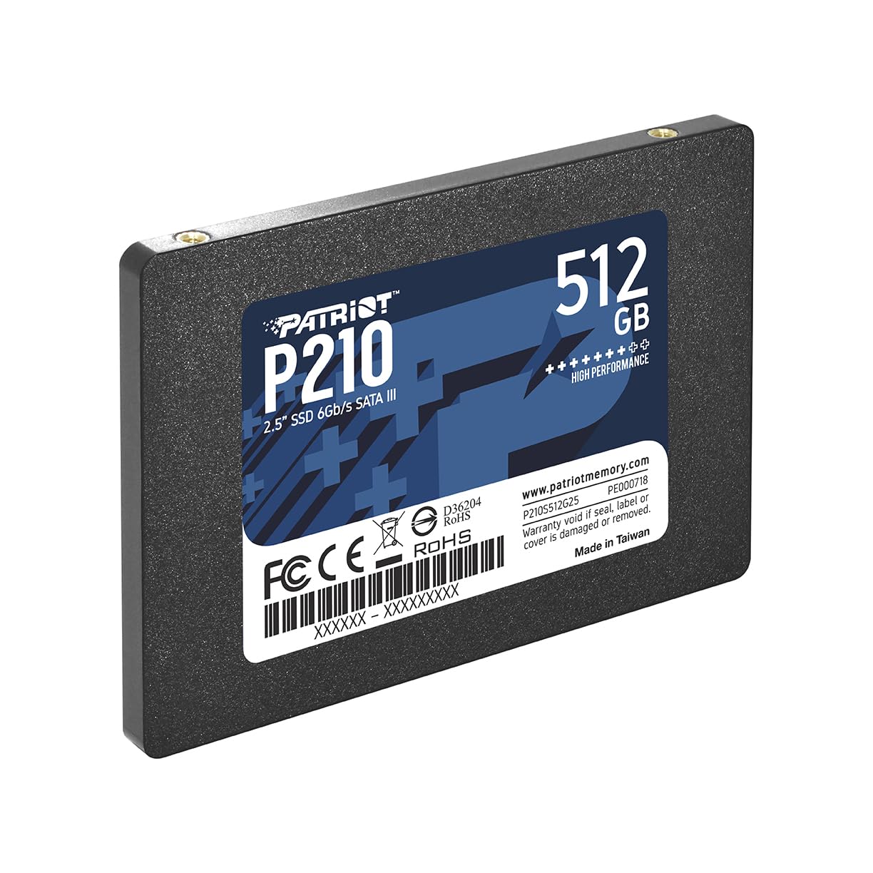 Amazon.co.jp: Patriot Memory P210 512GB SATA3 内蔵型SSD 6Gb/s 2.5